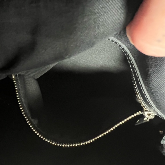 COS Black Leather Interior Bag - Picture 8 of 12